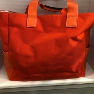 Orange Beach Bag